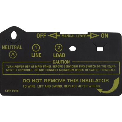 124T1948 Timer Insulator Protector Intermatic Short