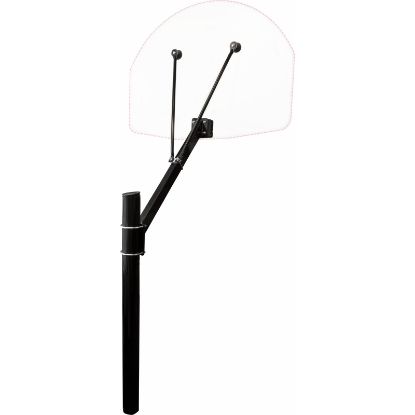 WS-BBALL PHOENIX SUP Single Pole Ball Support Interfab w/Extension & Hardware