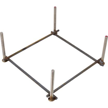 69-209-006-SS Mounting Jig SR Smith Cantilever 606/608 w/ 6