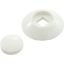 05-632 Washer Assembly Recessed Plastic w/Cover White