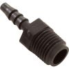 58188 Barb Adapter 1/4" Smooth Barb x 1/4" Male Pipe Thread
