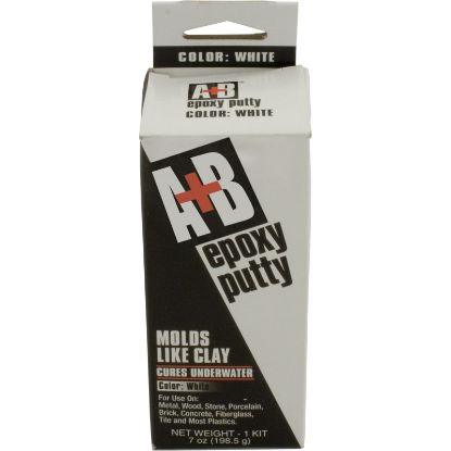9904H A+B Epoxy Putty 7oz White