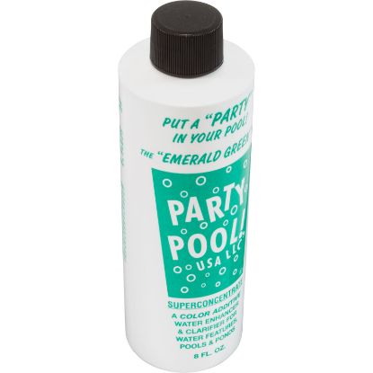 EMERALDGREEN Pool color Additive Party Pool 8oz Bottle Emerald Green