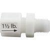 1008011 Check Valve Kit 1-1/2 Lb. Tubing Connector