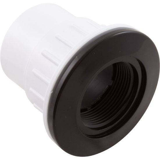 25523-504-000 Fiberglass Pool Wallfitting W/Nut Black)