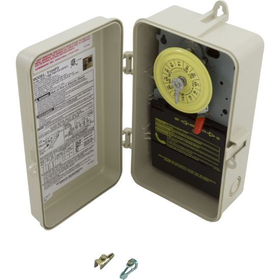 T104P3 Nema 3R - Plastic Case 208-277 V Dpst Beige Case