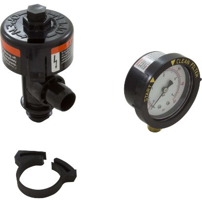 98209800 Air Relief Pent Am Prod/Purex/PacFab Manual w/Gauge