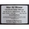 2510231 Blower Air Supply Max Air 1.0hp 230v 2.5A 48