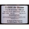 3210231 Blower Air Supply Comet 20001.0hp230v3.0A4ft Mini