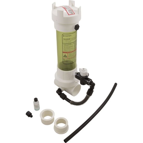 R171218 Chlorine/Bromine Feeder Rainbow Pentair 320C In-Line