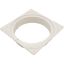 19-0164-1 Skimmer Collar Kafko Square Extension White