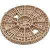 516216 Skimmer Lid Pentair/PacFab Bermuda Tan