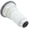 990451-000 Thru-Wall Drywell Fitting Len Gordon White