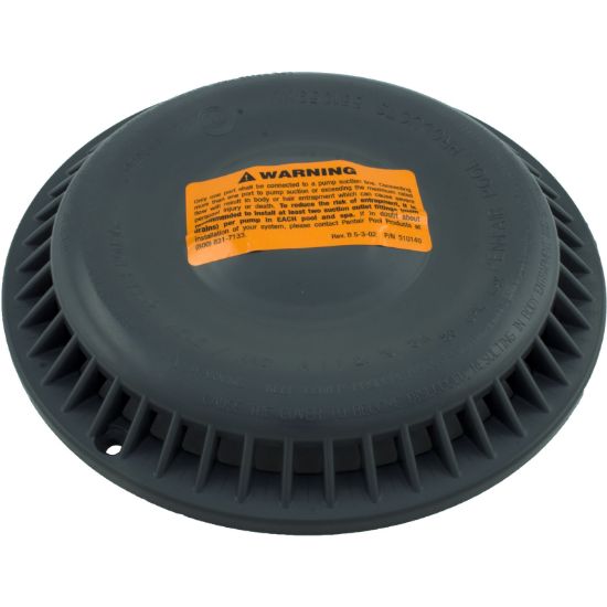 86105415 Cover Pent Am Prod Deep Anti Vortex 8" Rndw/ScrewDk Gry