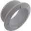 215-1777 Wall Fitting Waterway Poly Jet 2-5/8" Hole Size Gray