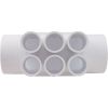 672-4270 Manifold 3/4" Slip 6 Port Flow Thru 2" Slip x 2" Slip