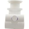 10-5681WHT Jet Body BWG/HAI Slimline w/Extended Wall Fitting White