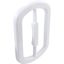56-5612WHT Faceplate BWG/HAI Vertassage 7-1/8"fd White