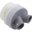 56-4820GRY Nozzle Balboa Water Group/HAI Magnassage Twin Roto Gray
