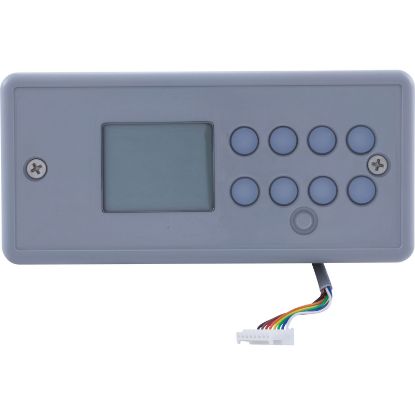0200-007119 Topside Gecko TSC/K-4 8 Button Lg Rec LCD w/o Overlay