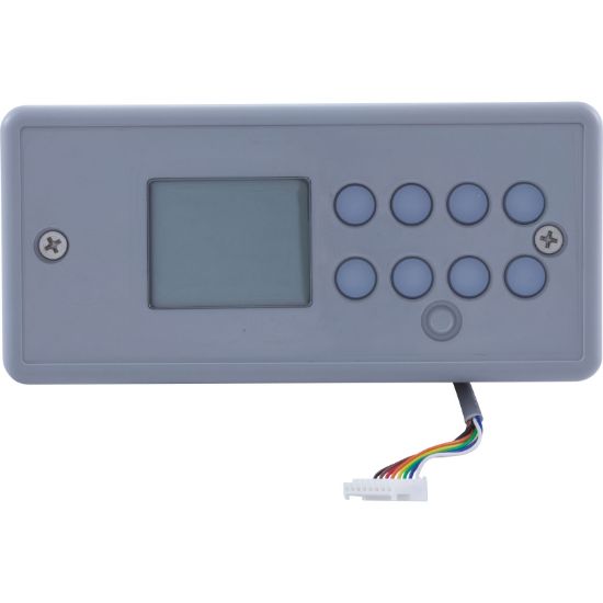 0200-007119 Topside Gecko TSC/K-4 8 Button Lg Rec LCD w/o Overlay