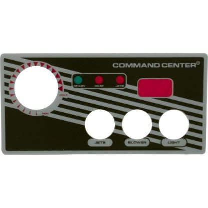 30217BM Overlay Tecmark Digital Command Center 3 Button