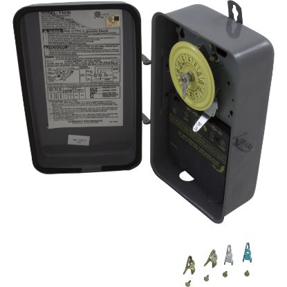 T101R Time Clock Intermatic T101R 24 hr 115v SPST with Case