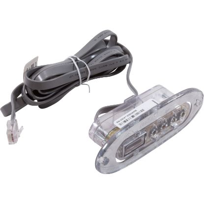 59020 Topside Only BWG VL240 4 Button Clear