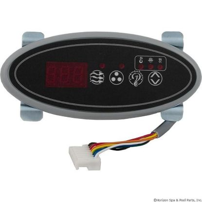 34-0200-K Topside H-Q Eco 2 4 Button P1LtAux Sm Oval 10ft Cord