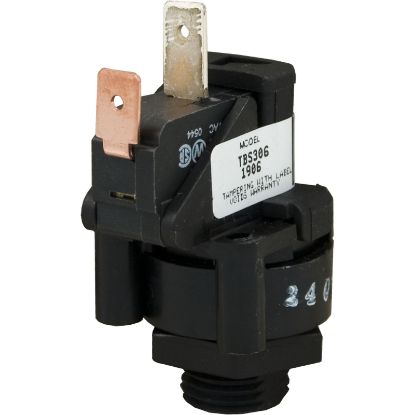 TBS306A Air Switch Tecmark TBS 306 SPNO 25A thd latch 90 deg