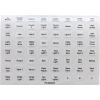 520658 Label Pentair EasyTouch Indoor Control Panel Set of 10