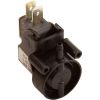 6871-OOO-U126 Air Switch Herga SPDT momentary Side Spout