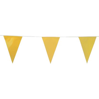 200948YEL Backstroke Flag 12" X 18" Pennants Yellow