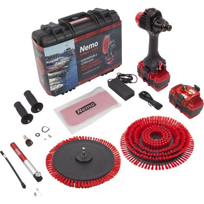 HCEB-18V-10Li-50-2 Boat Hull Cleaner Nemo 50M18V(2)10Ah Li-Iow/ Brush Set