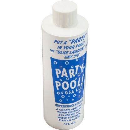 BLUELAGOON Pool color Additive Party Pool 8oz Bottle BlueLagoon