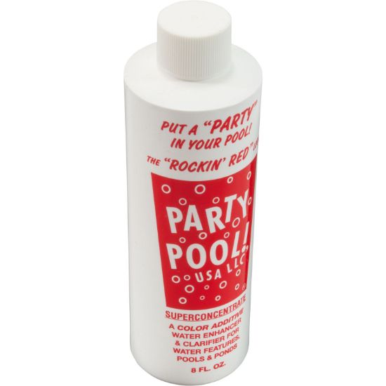 ROCKINRED Pool color Additive Party Pool 8oz Bottle RockingRed