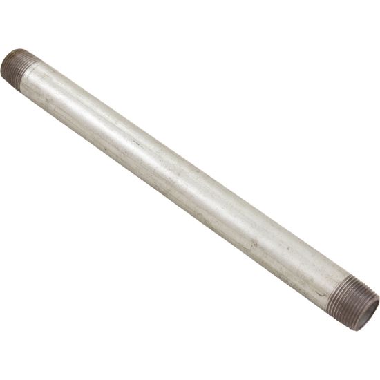 ZNG0412 Nipple Galvanized 12" x 3/4" Male Pipe Thread