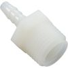 61132 Barb Adapter 1/4" Barb x 1/2" Male Pipe Thread Nylon