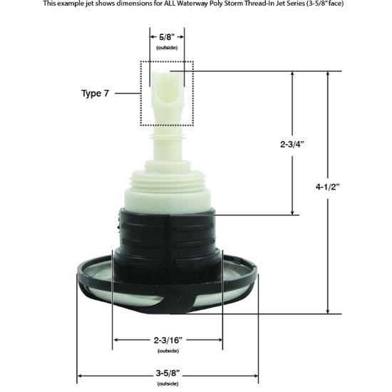 229-4029SMDSGPS Jet Intl WW Poly StormSwirl3-5/8"fdDirDk Gry/Lt GryThd