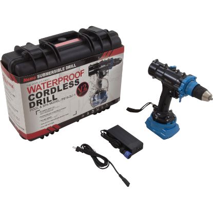 PSV2-18-3Li-5 Underwater Drill Nemo Power Tools Pool & Spa 16 Foot Depth