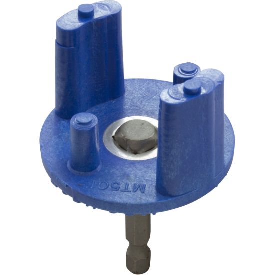 MT-501 Tool Clamp Knob Socket 4-Lobe w/1/4" Socket Bit Adapter