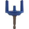 MT-501 Tool Clamp Knob Socket 4-Lobe w/1/4" Socket Bit Adapter