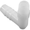 63197 Barb Adapter 3/8"b x 1/8"mpt 90 Degree Nylon