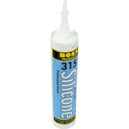 137616 Silicone Boss 100% RTV Sealant Cartridge Clear
