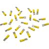  Disconnect Female 25 Pack 12-10AWG .250 Tab Yellow