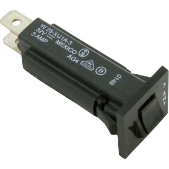 75F009 Circuit Breaker P and B 3A 115v Push Thru