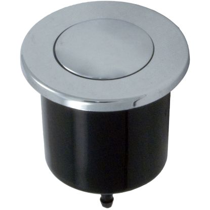 6434-CCAO Air Button Herga Microbore Chrome