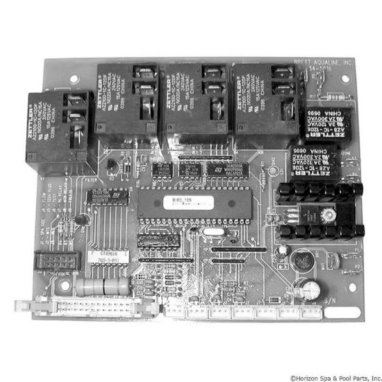 34-5016 PCB Brett Aqualine BL-60 Relay Board