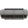 532-2017 Step Waterway Pool Wall Gray Single
