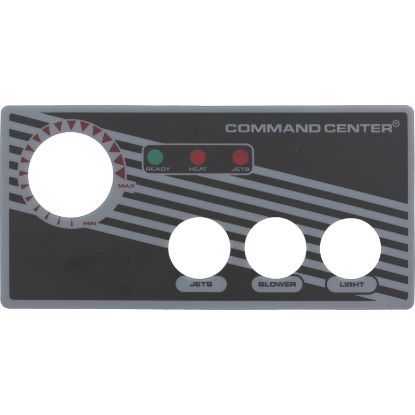 30216BM Overlay Tecmark Command Center 3 Button